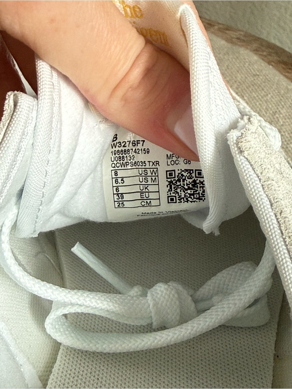 New Balance 327 Sneakers white starburst - Picture 8 of 8